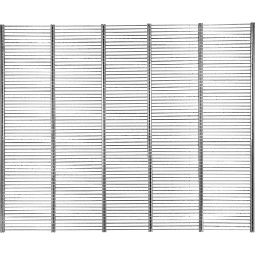 Ганемановская разделительная решетка металлическая на 10 рамочный улей 470х385 мм (горизонтальная)