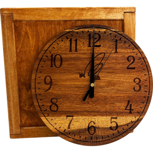 Часы пчеловода из дерева