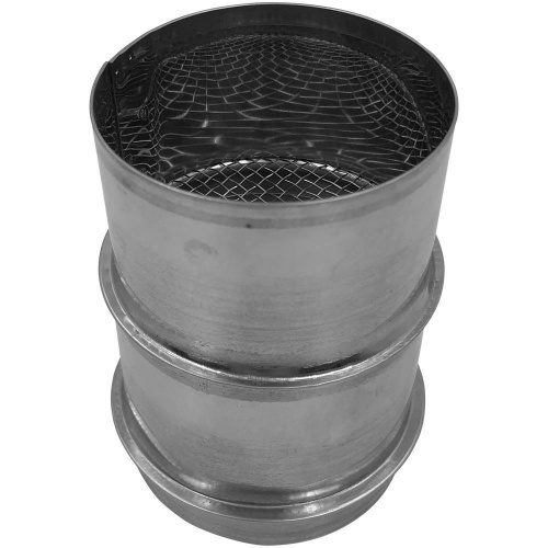 Фильтр на банку двойной из нержавеющей стали, диаметр 66 мм.