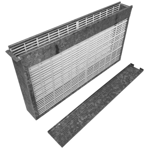 Изолятор на 1 рамку Рута с боковой частью из пластиковой ганемановской решетки
