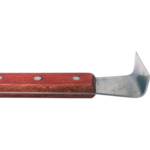 Стамеска пасечная с деревянной ручкой, длина 200 мм, нержавеющая сталь 2CR13