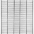 Ганемановская разделительная решетка металлическая на 12 рамочный улей 470х495 мм