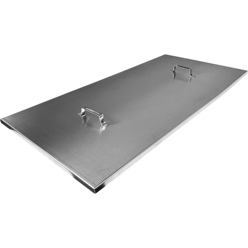 Крышка стола для распечатывания медовых рамок 1,5 м. из нержавеющей стали толщиной 0,8 мм