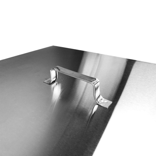 Крышка стола для распечатывания медовых рамок 1,5 м. из нержавеющей стали толщиной 0,8 мм