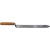 Нож зубчатый для распечатки сот с деревянной ручкой, длина лезвия 285 мм. ширина 35 мм, толщина 1,8 мм