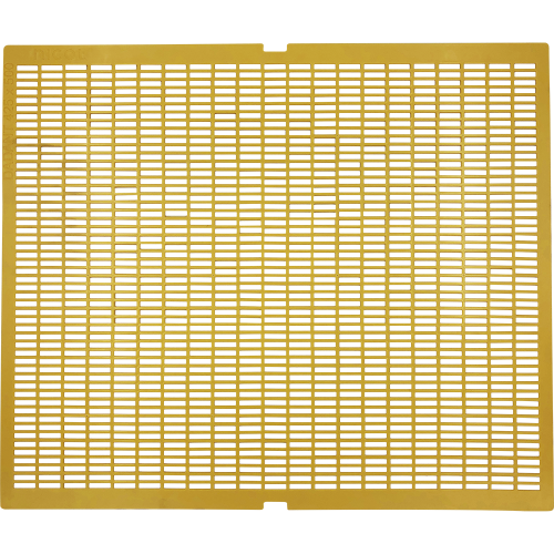Ганемановская разделительная решетка Nicot пластиковая на 10 рамочный улей 425х500 мм